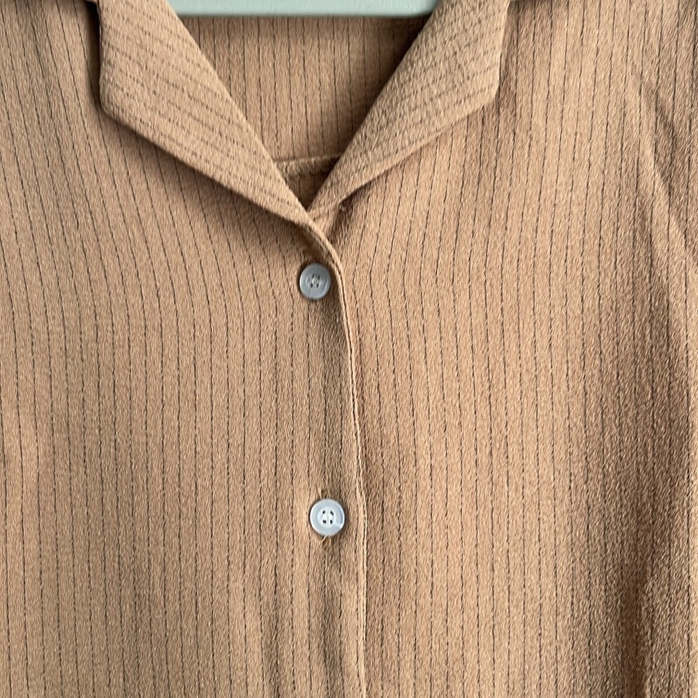 See you tomorrow design by Korea (yesstyle?) cute button up shirt - Picture 4 of 5